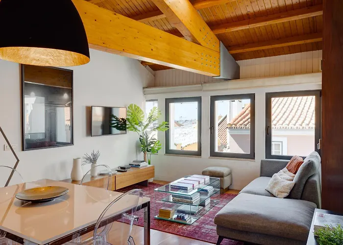 아파트 Amazing Tailor Made Penthouse With A View 리스본